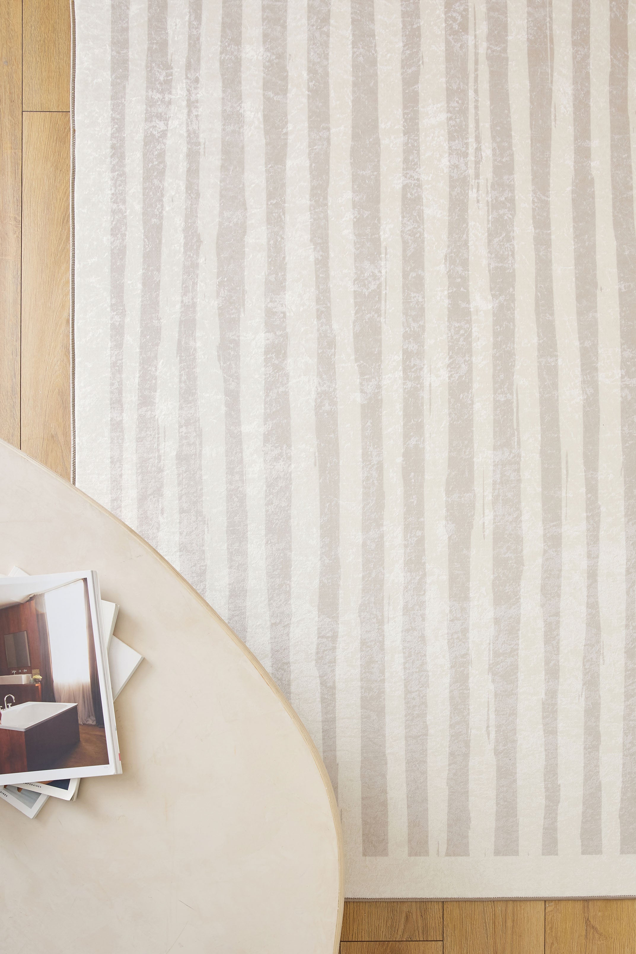 Grege - Tapis D'Intérieur - Polyester Imprimé - Beige