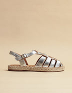 Espadrilles Grenade - Cuir Dore - Femme