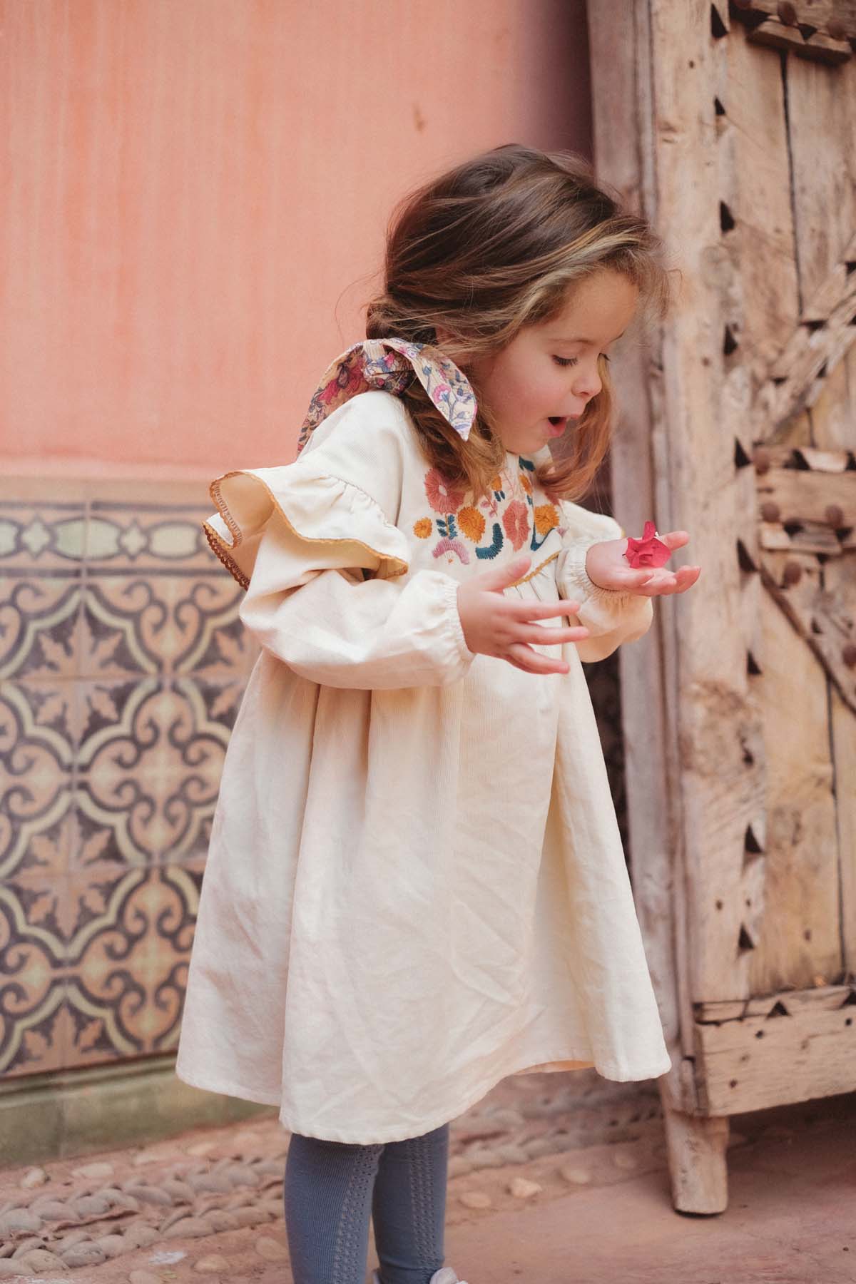 Vestido Illia - Crema - Niño
