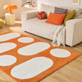 Groovy - Tapis D'Intérieur - Polypropylène - Orange