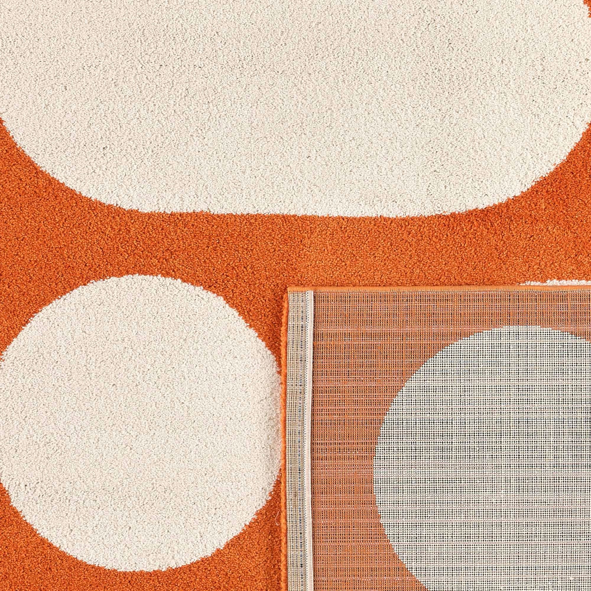 Groovy - Tapis D'Intérieur - Polypropylène - Orange