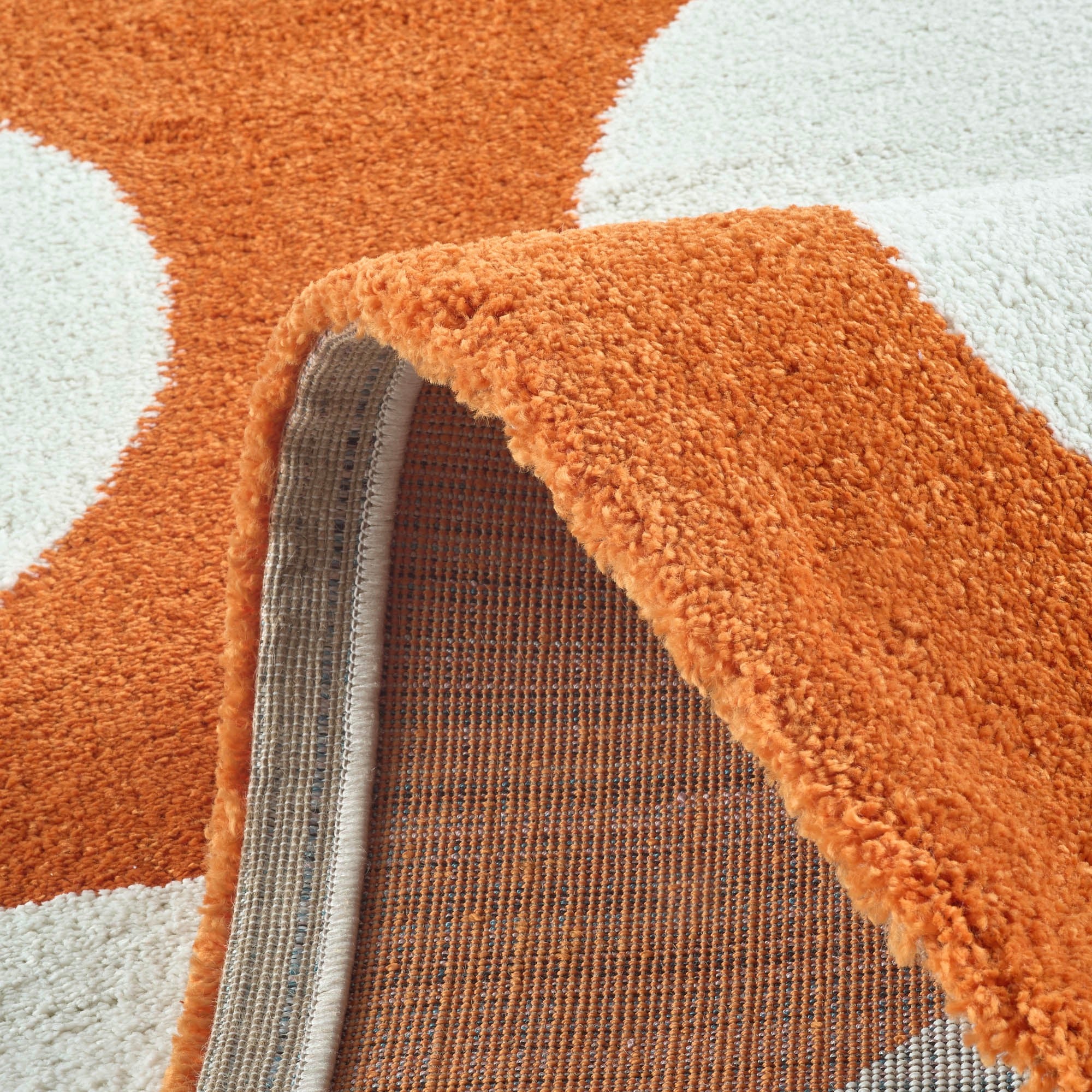 Groovy - Tapis D'Intérieur - Polypropylène - Orange