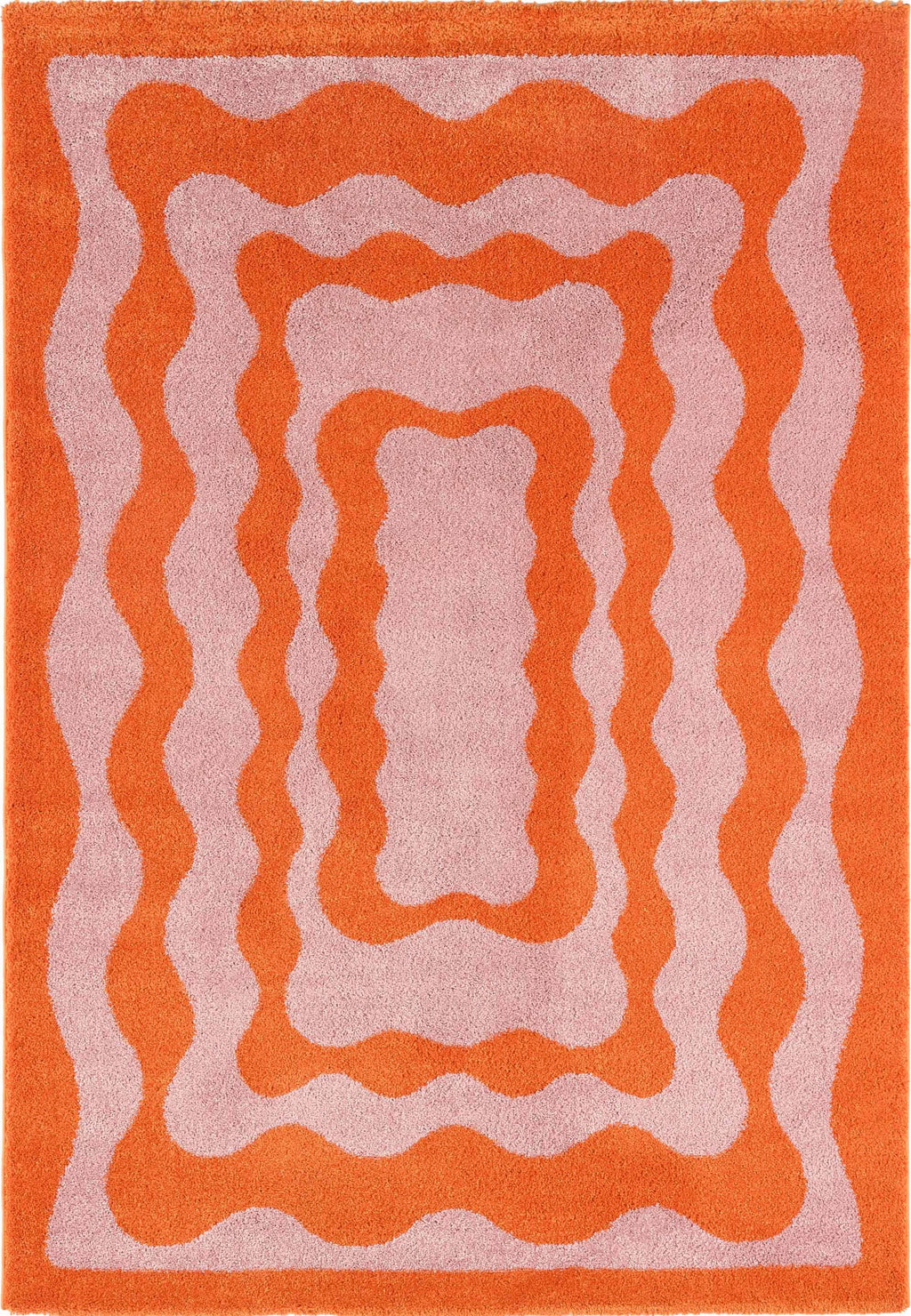 Groovy - Tapis D'Intérieur - Polypropylène - Orange