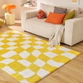 Groovy - Tapis D'Intérieur - Polypropylène - Jaune