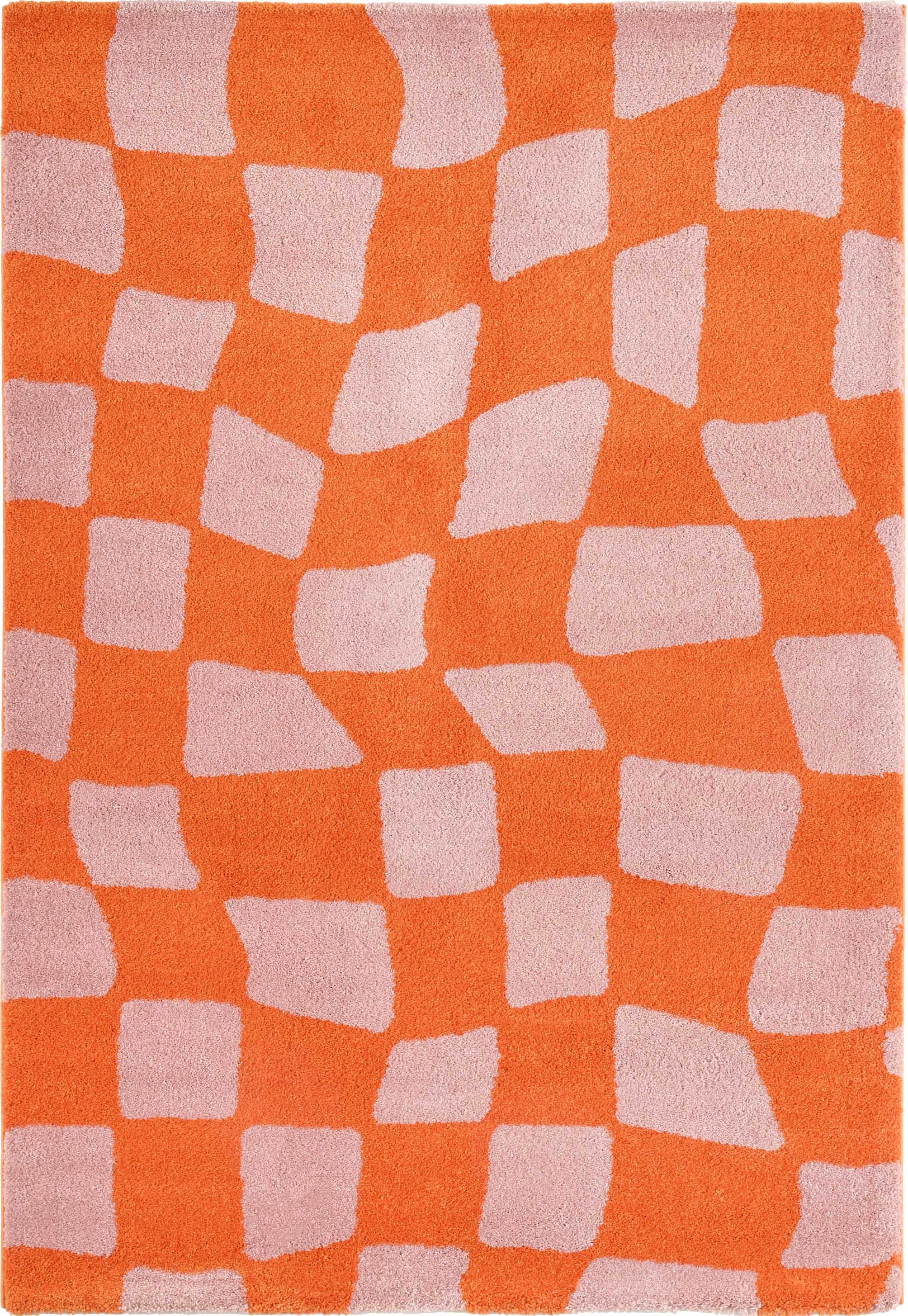 Groovy - Tapis D'Intérieur - Polypropylène - Orange