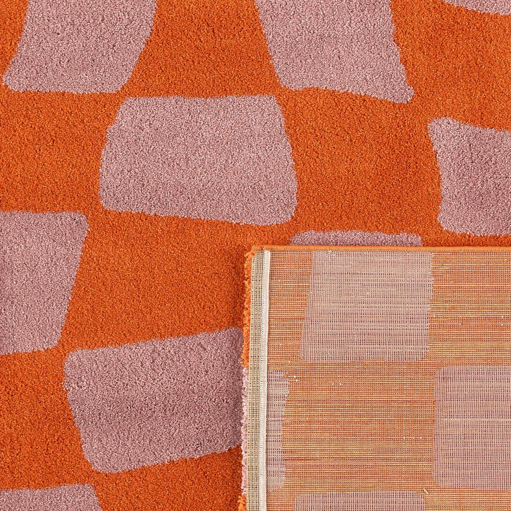 Groovy - Tapis D'Intérieur - Polypropylène - Orange