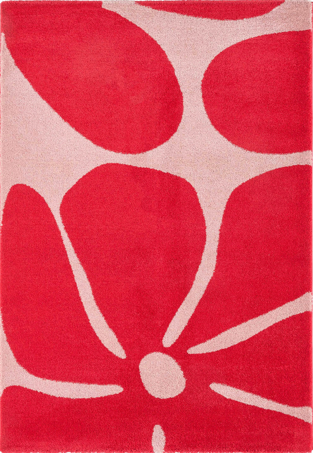 Groovy - Tapis D'Intérieur - Polypropylène - Rouge
