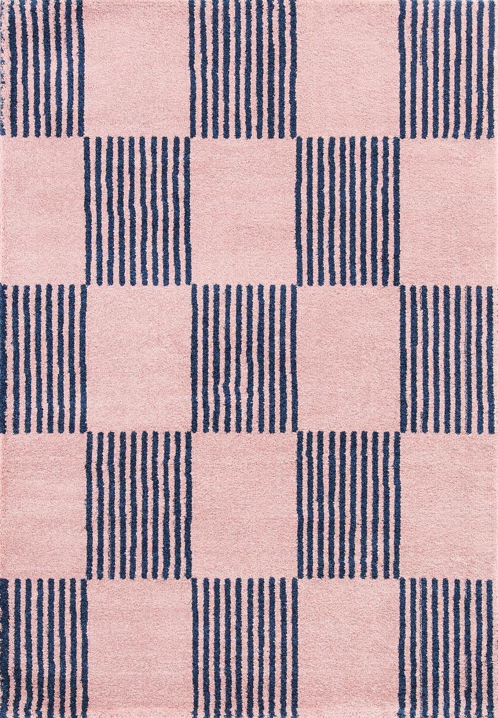 Groovy Rug 386 - Modern Pattern - Blue - Indoor