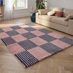 Groovy Rug 386 - Modern Pattern - Blue - Indoor