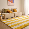 Groovy - Tapis D'Intérieur - Polypropylène - Jaune