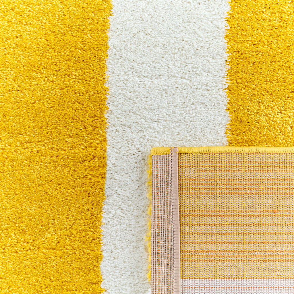 Groovy - Tapis D'Intérieur - Polypropylène - Jaune