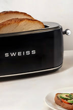 Tostadora de baguette vintage - Negro