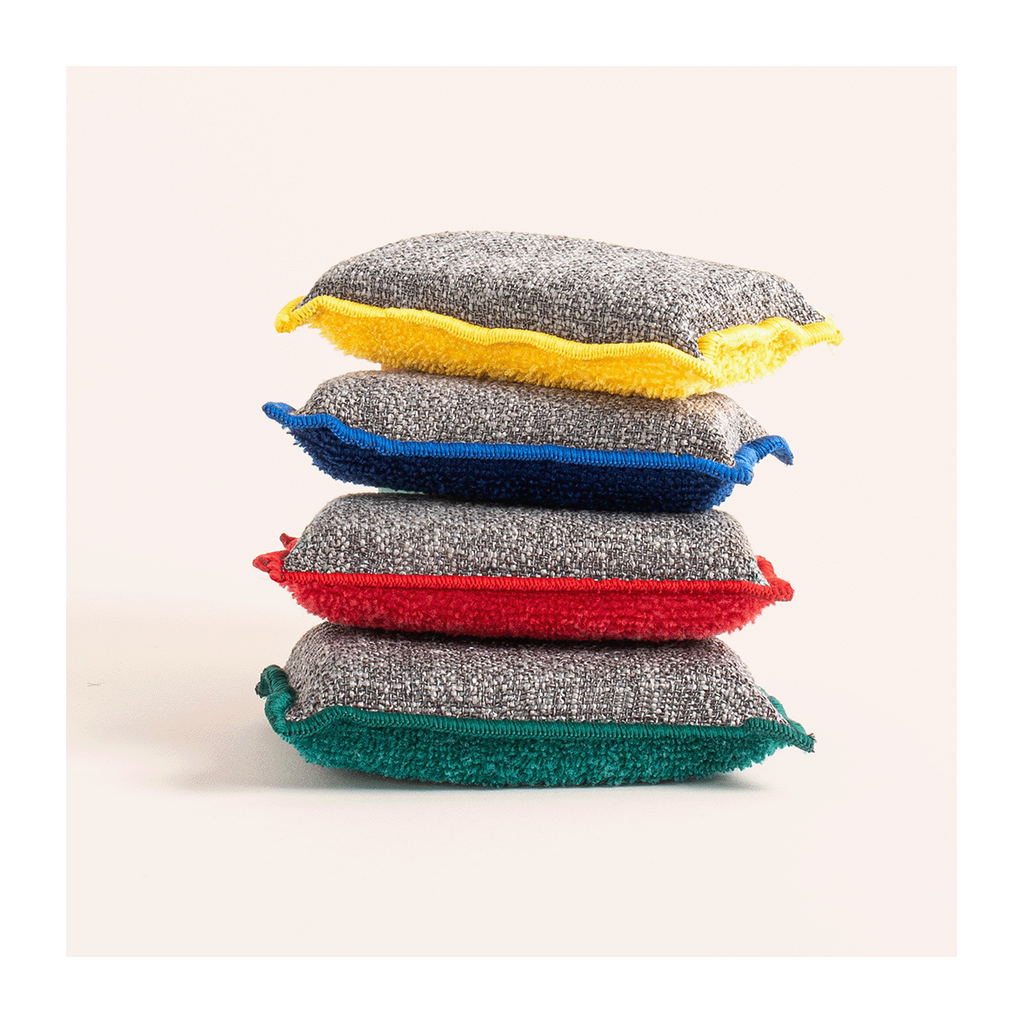 Washable Sponges - 4 Colors