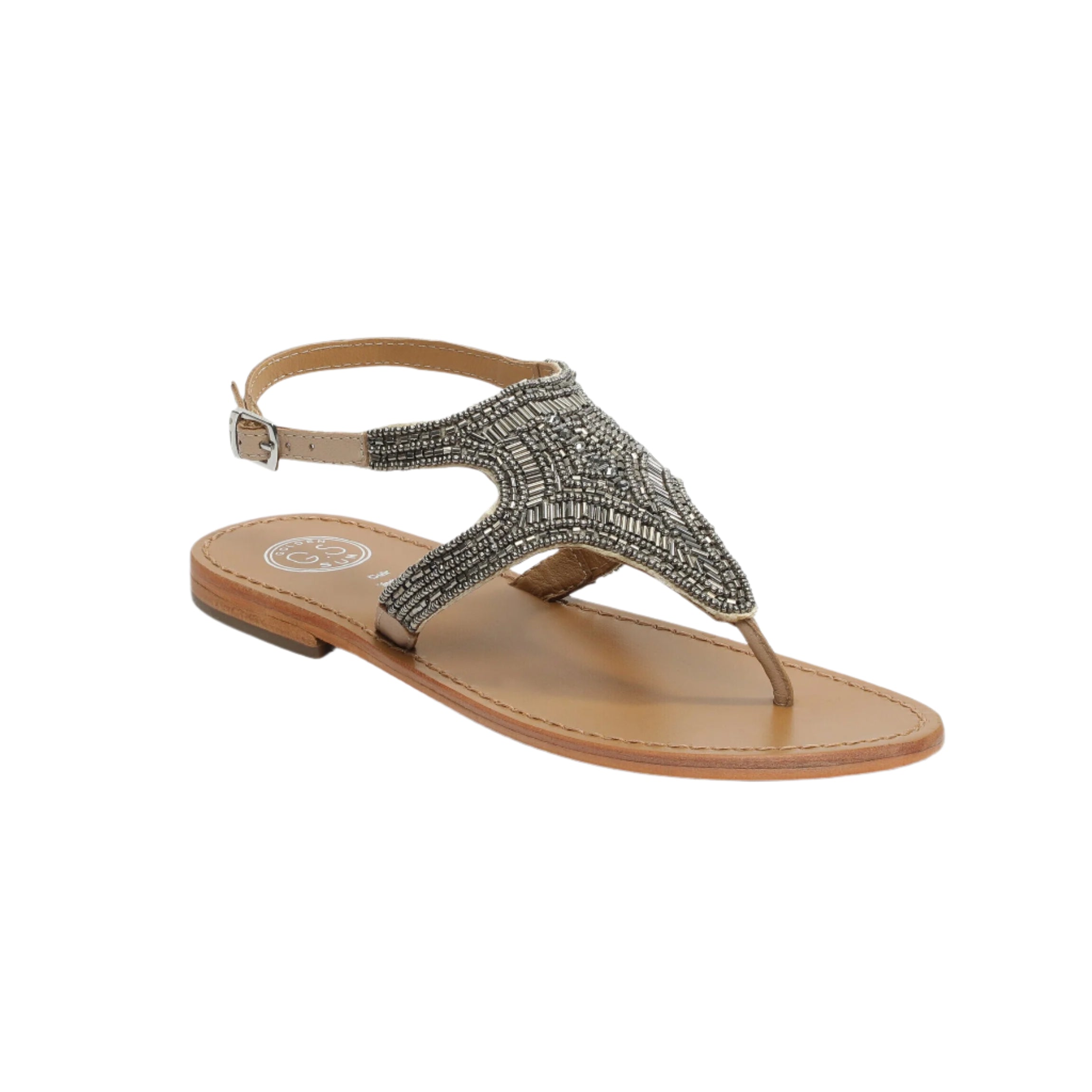 Biscayne Sandals - Nude