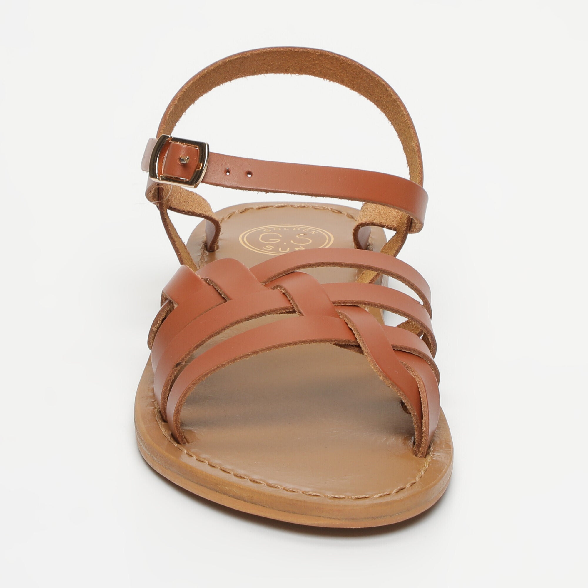Golden Sun - Photinia Sandals - Brown