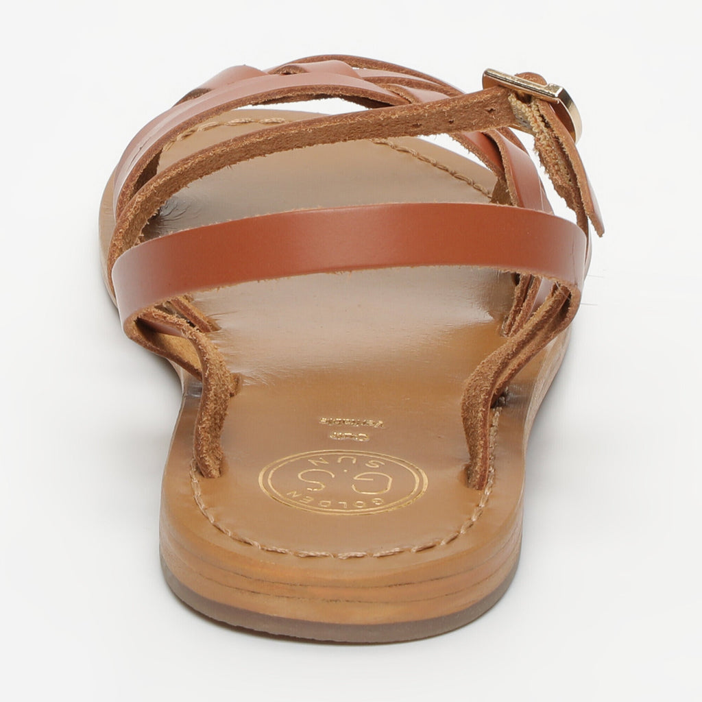 Golden Sun - Photinia Sandals - Brown