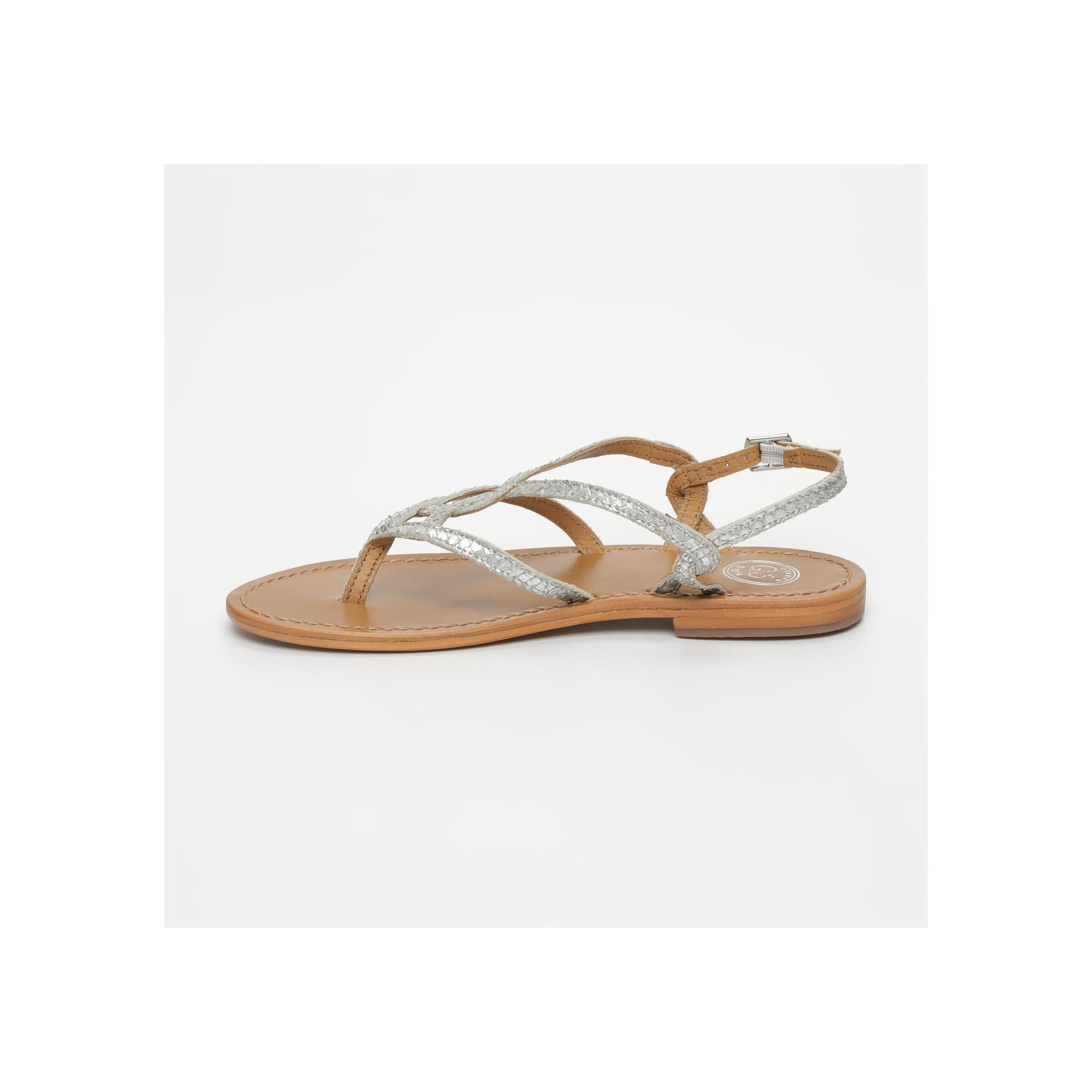 Golden Sun - Sandales Syringa - Argent