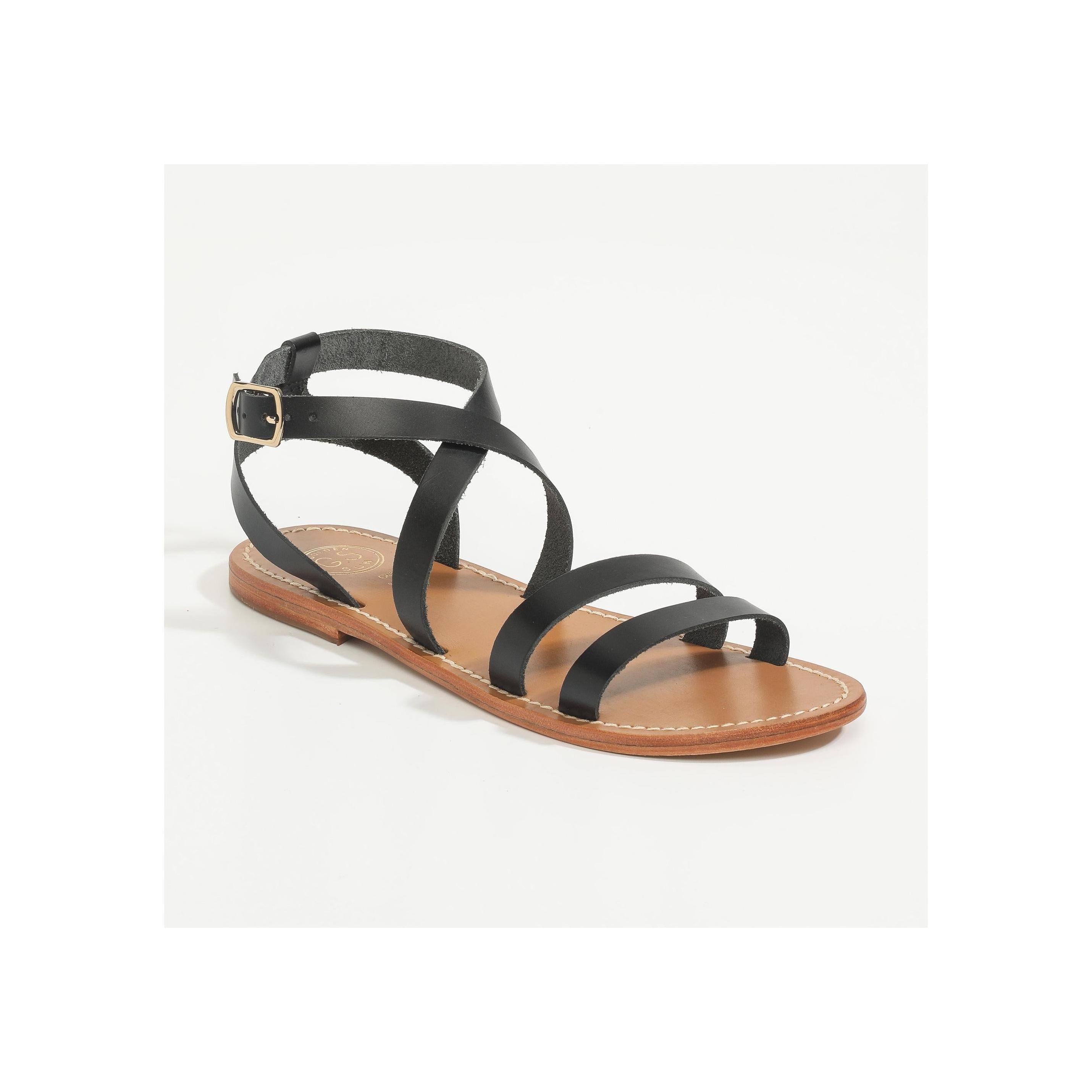 Golden Sun - Lunaria Sandals - Black