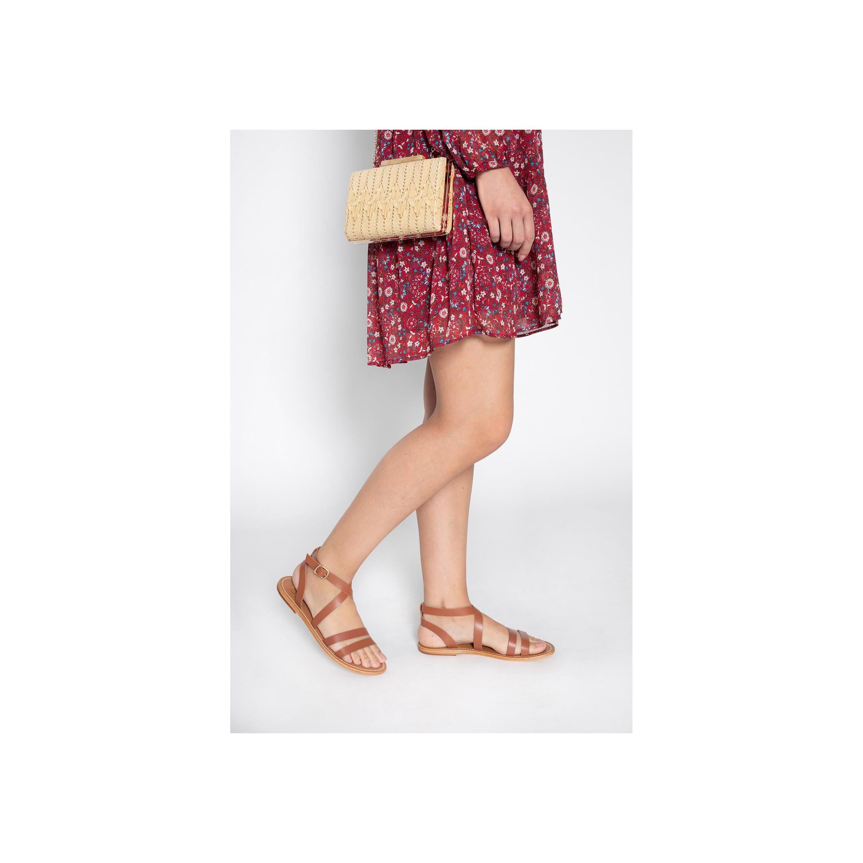 Golden Sun - Lunaria Sandals - Brown