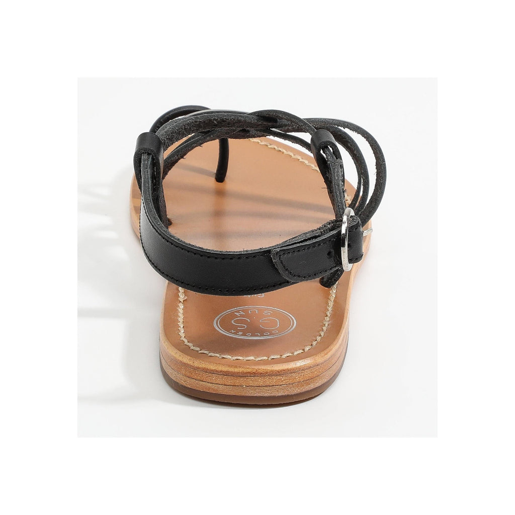 Golden Sun - Ianthina Sandals - Black