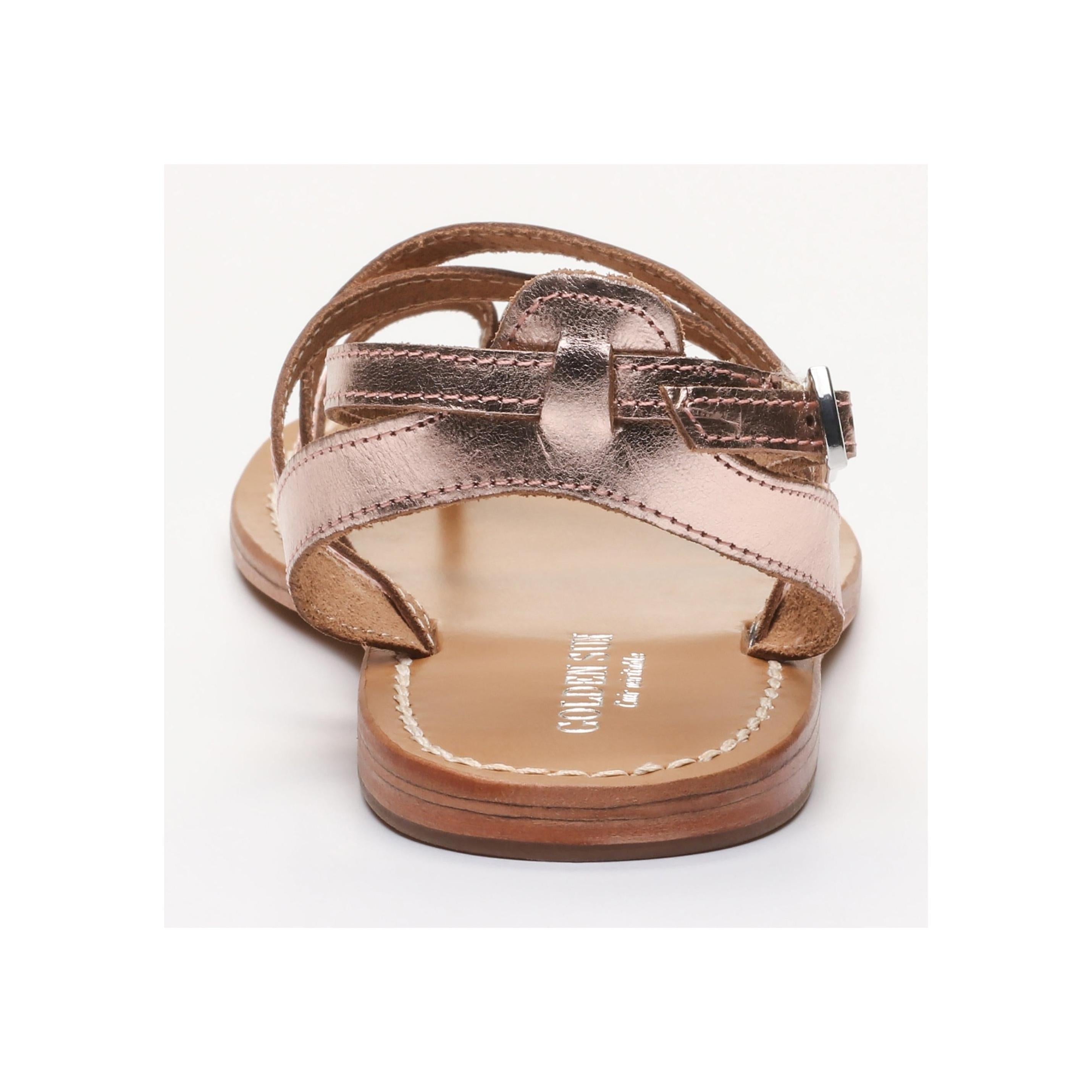Golden Sun - Sandalias Anona - Oro Rosa