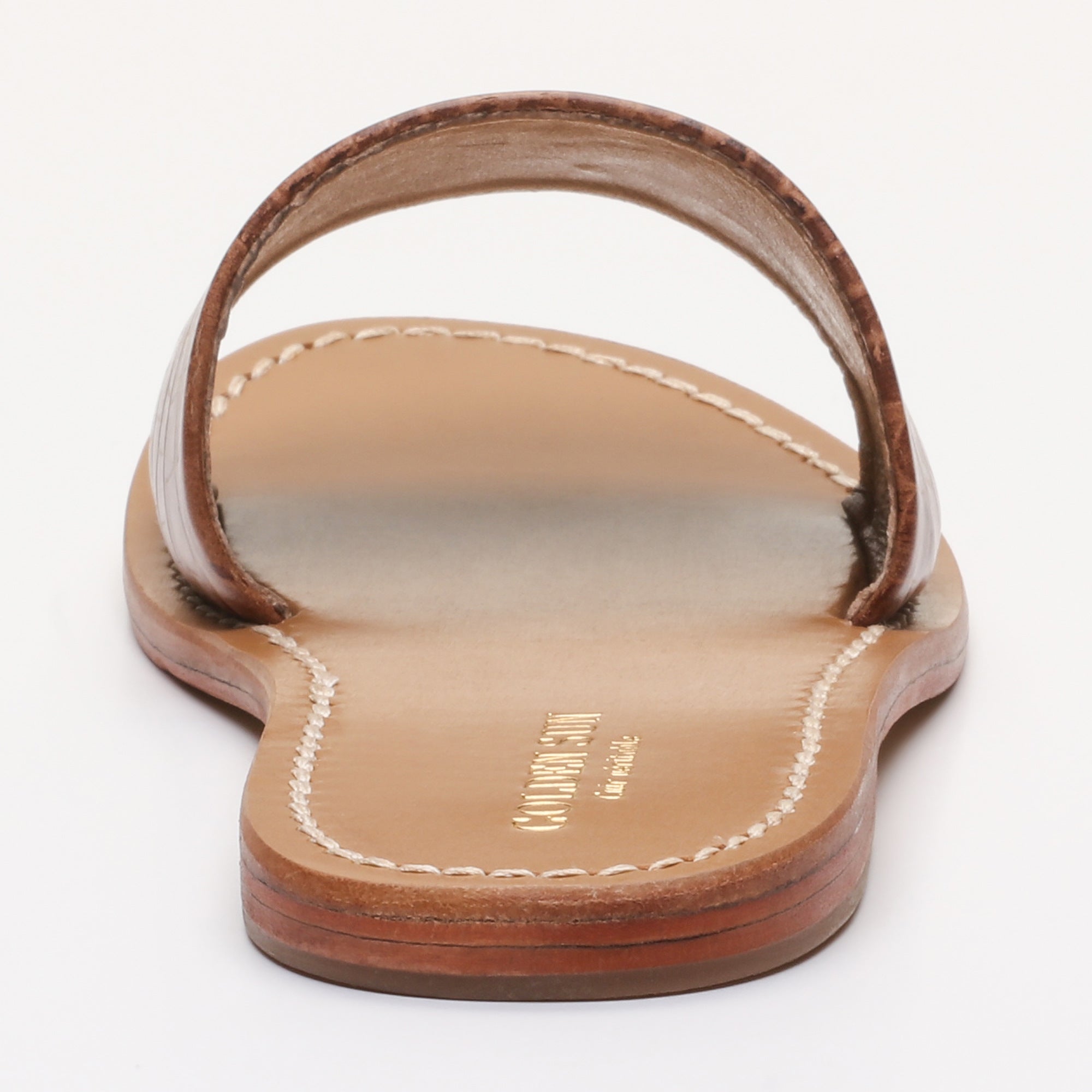 Mules Timpoochee - Cocodrilo Beige