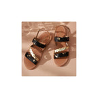 Sandalias Zerene - Oro oscuro