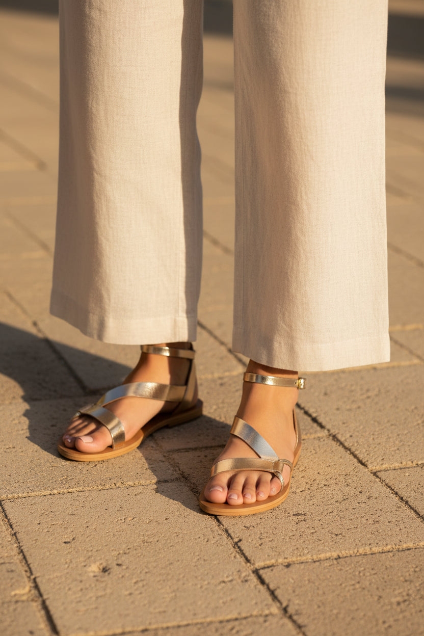 Hana Sandals - Gold