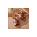 Golden Sun - Sylvonna Mules - Brown and Rope