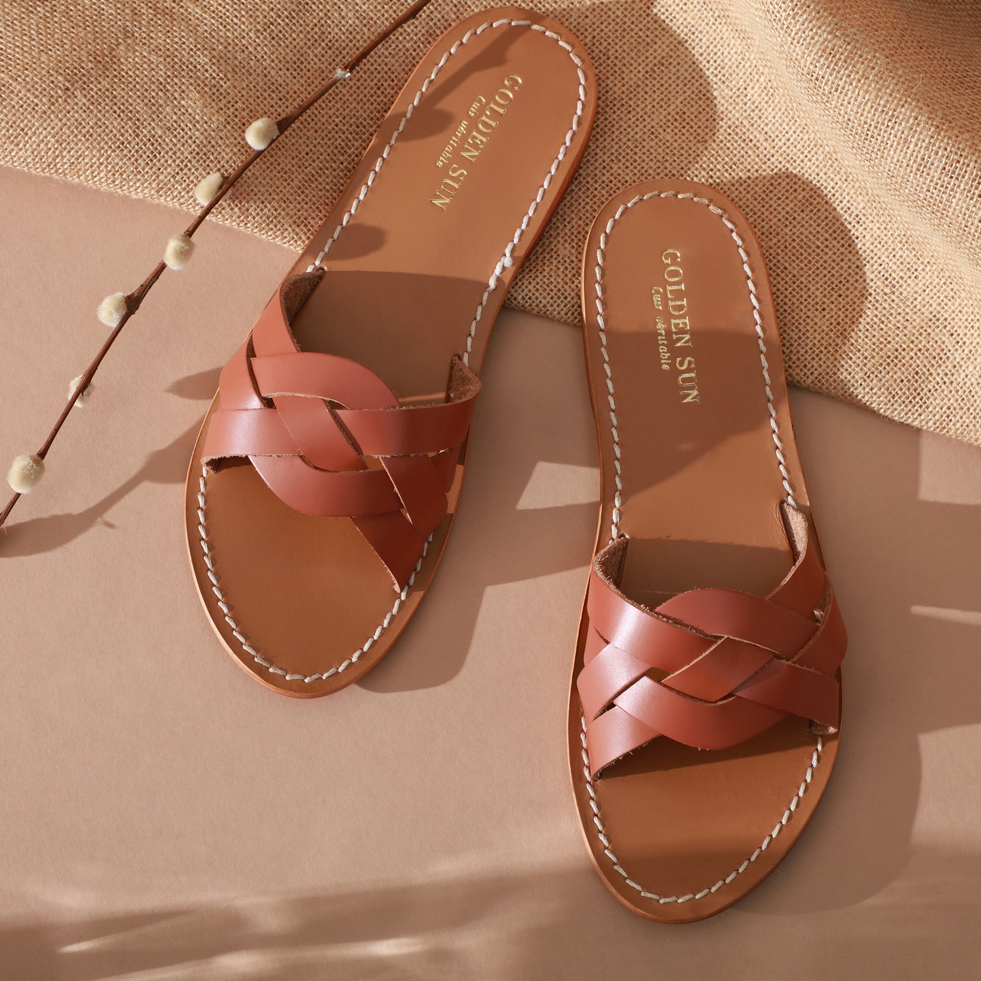 Mules Tadao - Marron