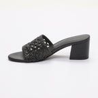 Kewanee Heeled Sandals - Black
