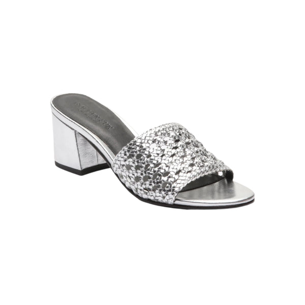 Kewanee Heeled Sandals - Silver
