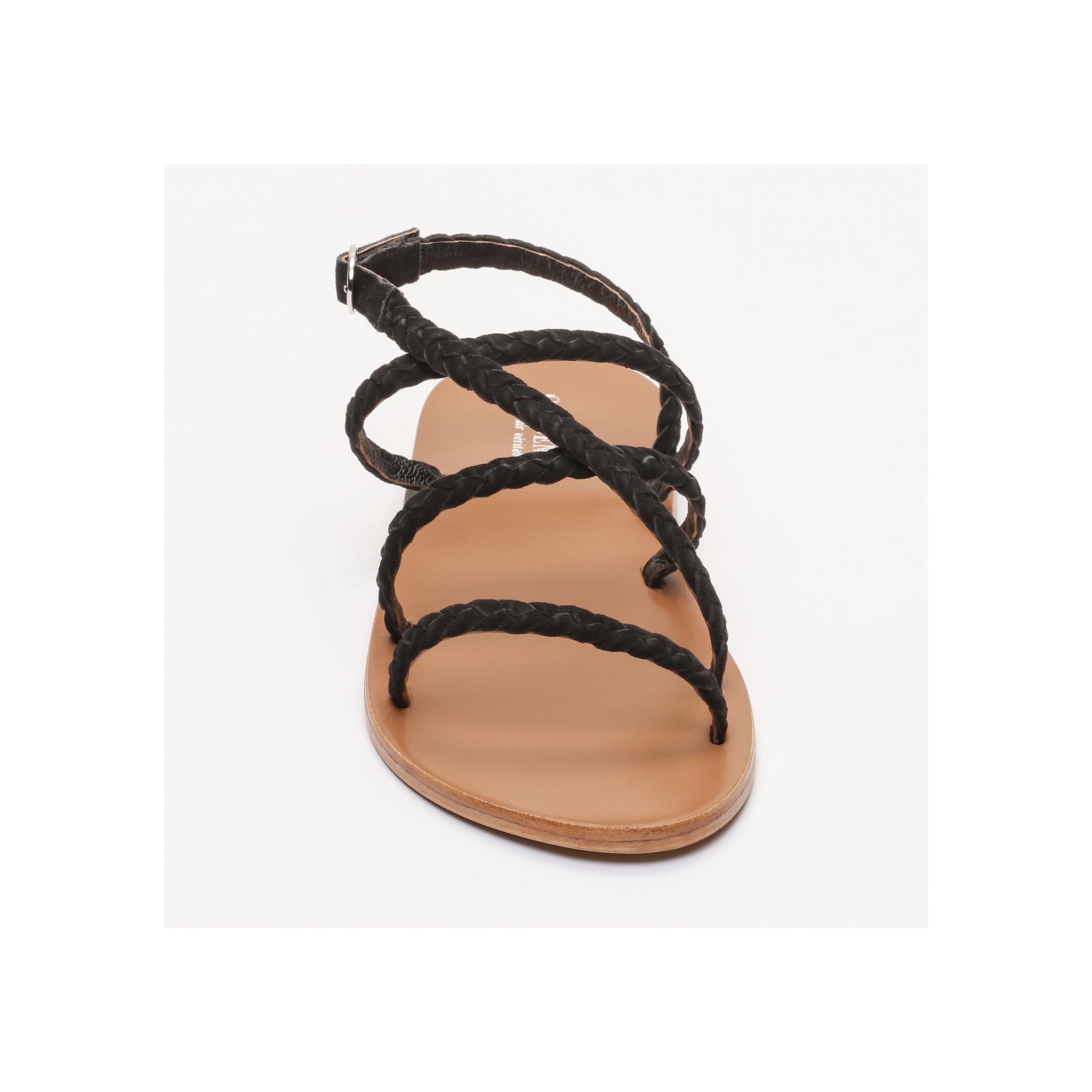Golden Sun - Delbar Sandals - Black