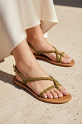 Oriole Sandals - Olive