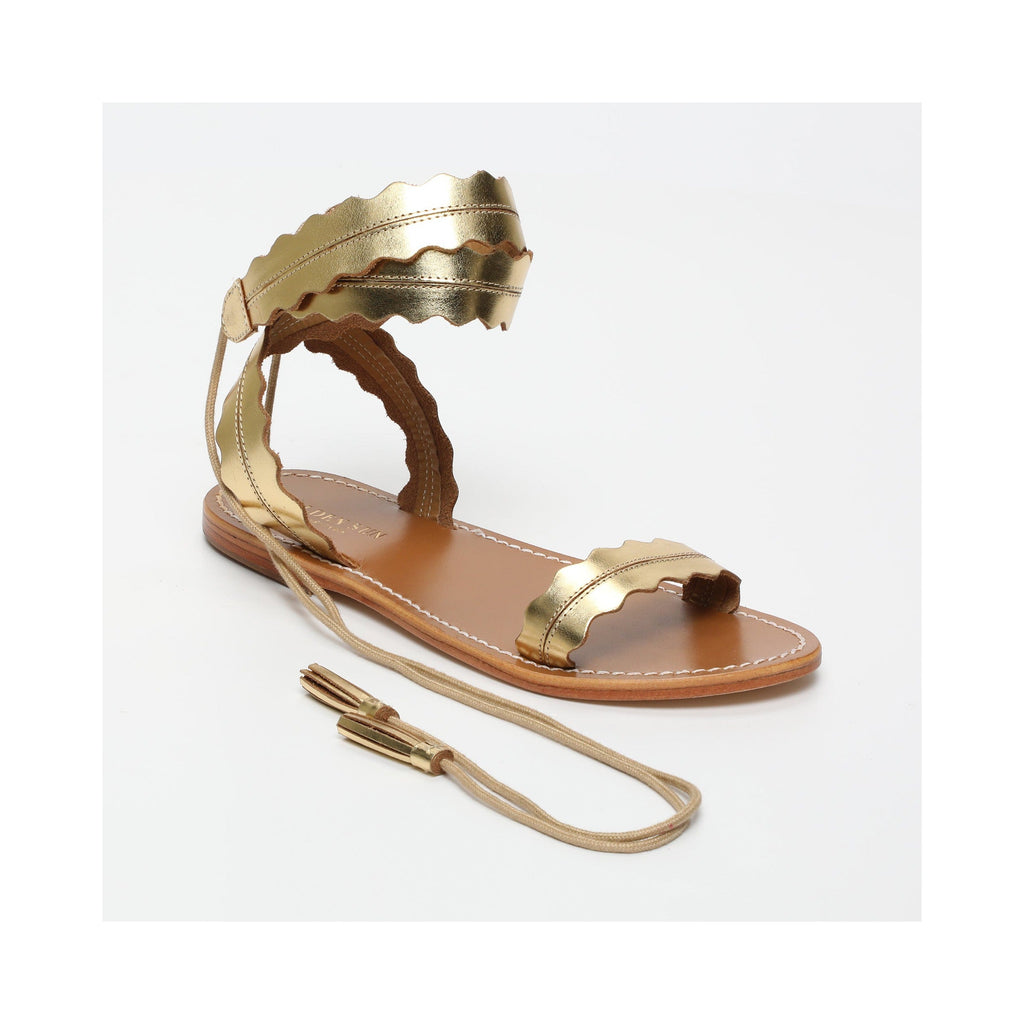 Golden Sun - Sandalias Sunsetbay - Dorado oscuro