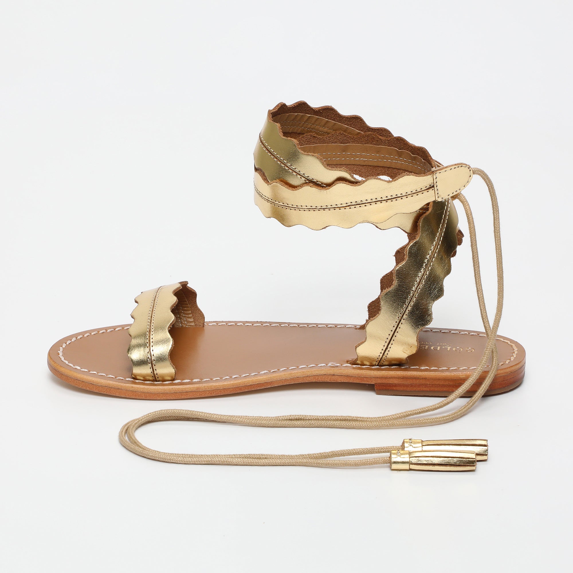 Golden Sun - Sandalias Sunsetbay - Dorado oscuro