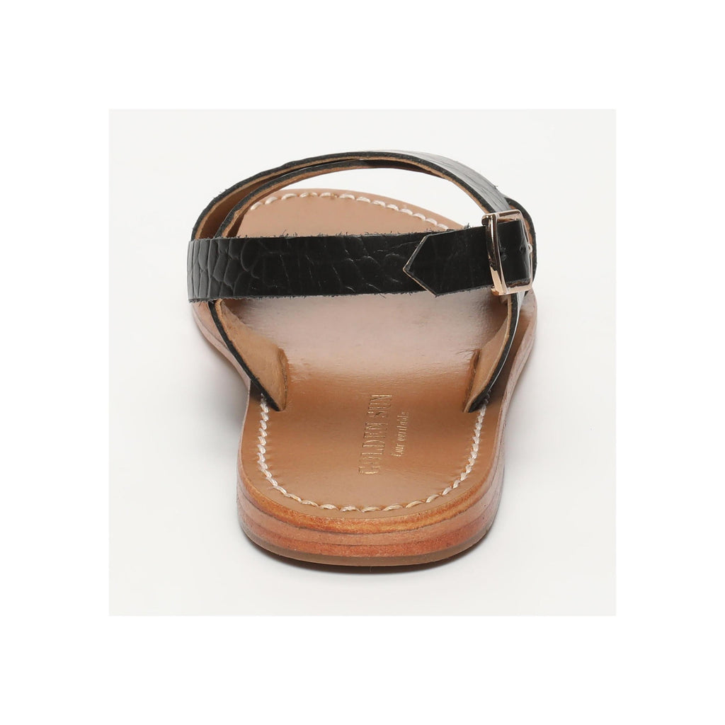 Rosedale Sandals - Black Croco