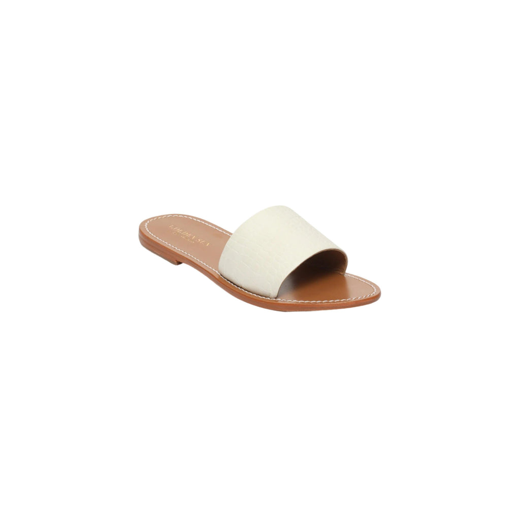 Mules Timpoochee - Croco Blanc