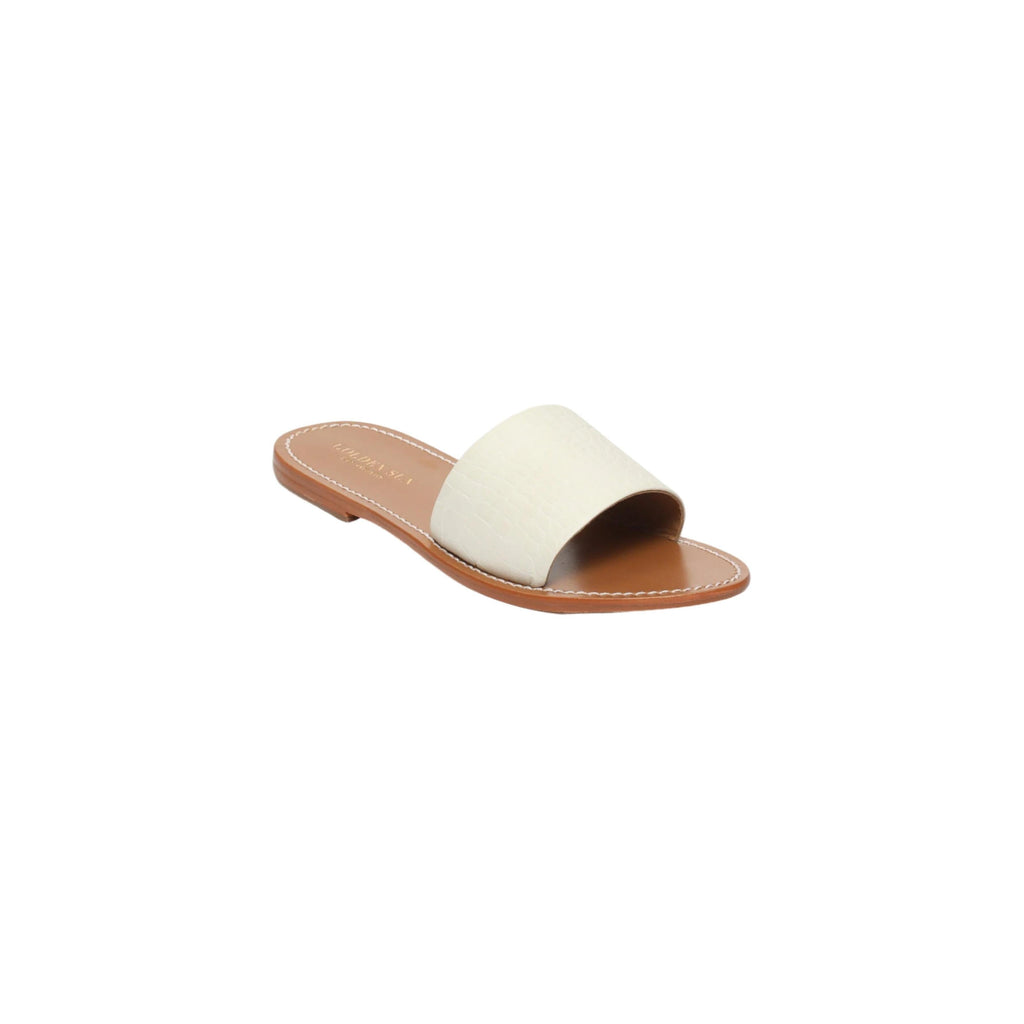 Golden Sun - Timpoochee Mules - Croco White