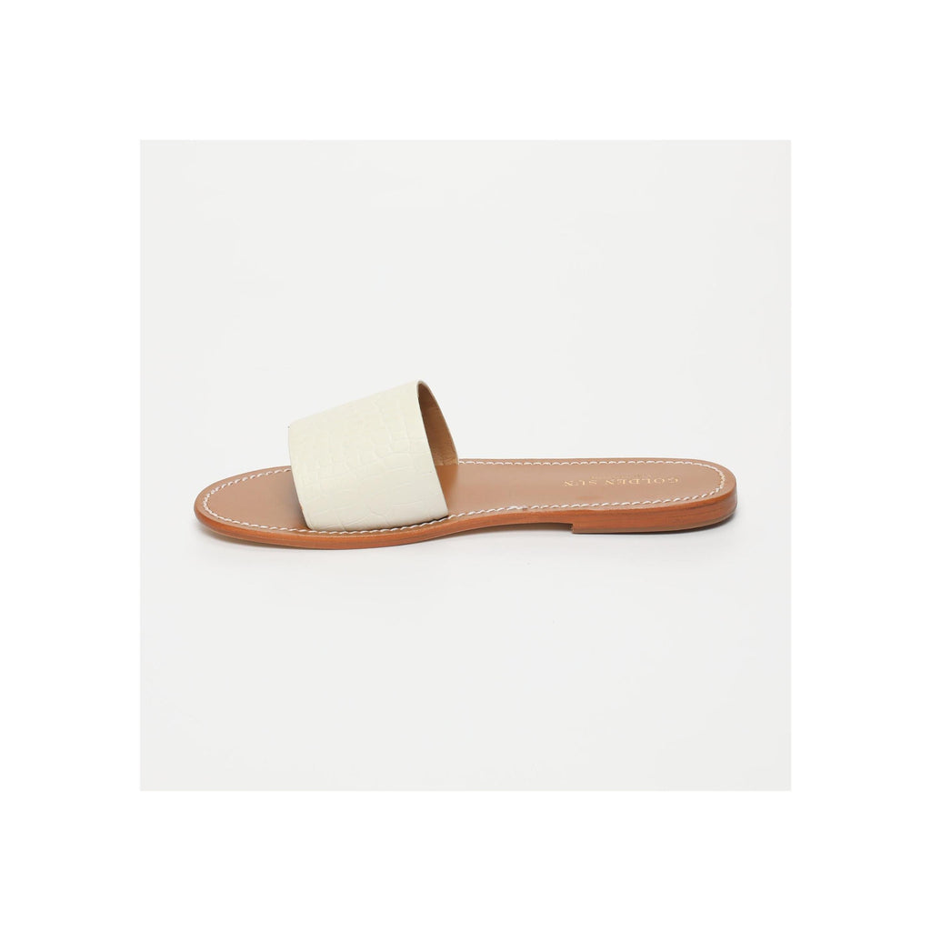 Mules Timpoochee - Croco Blanc
