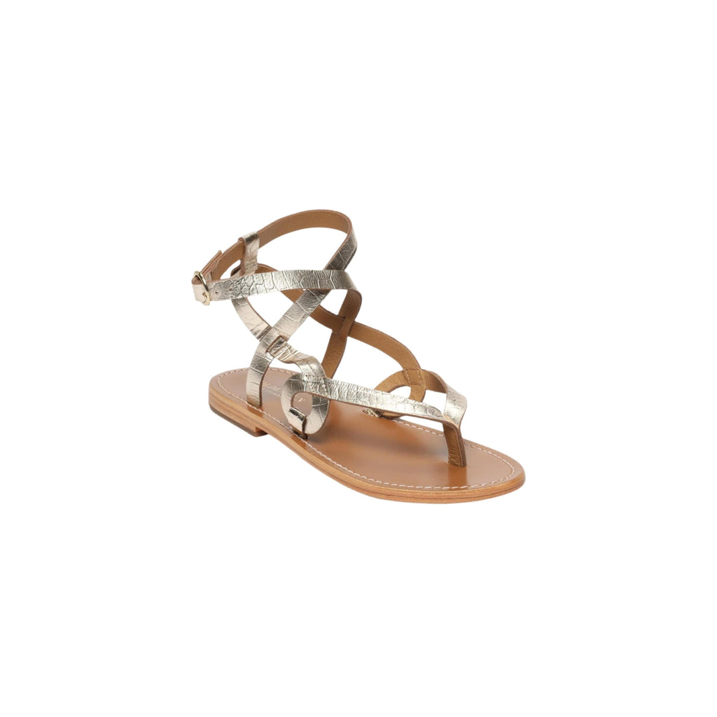 Golden Sun - Dastan Sandals - Light Gold