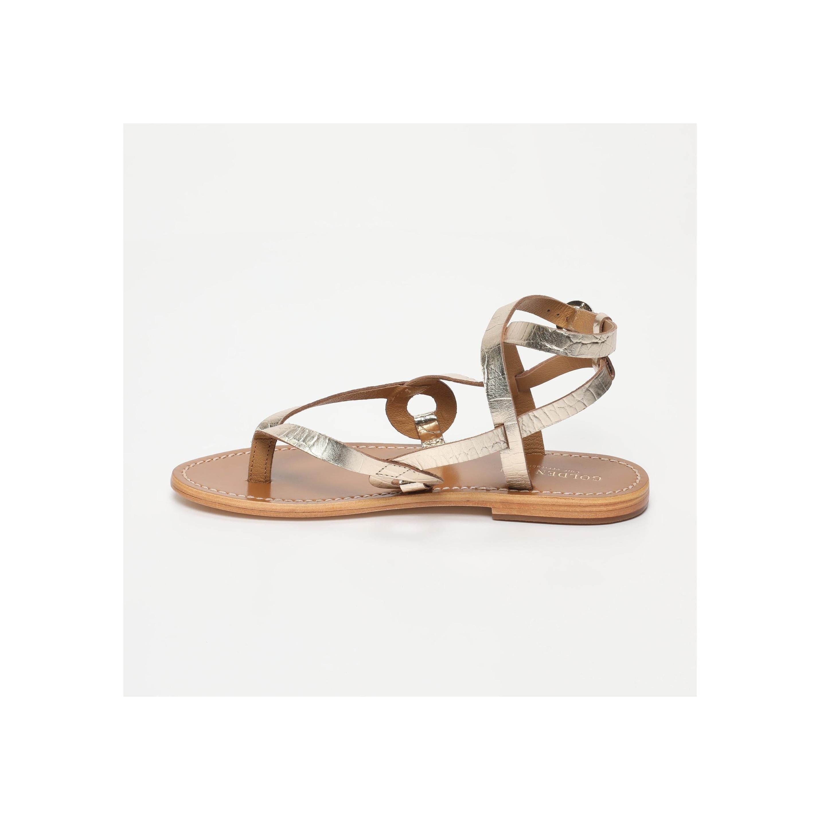 Dastan Sandals - Light Gold
