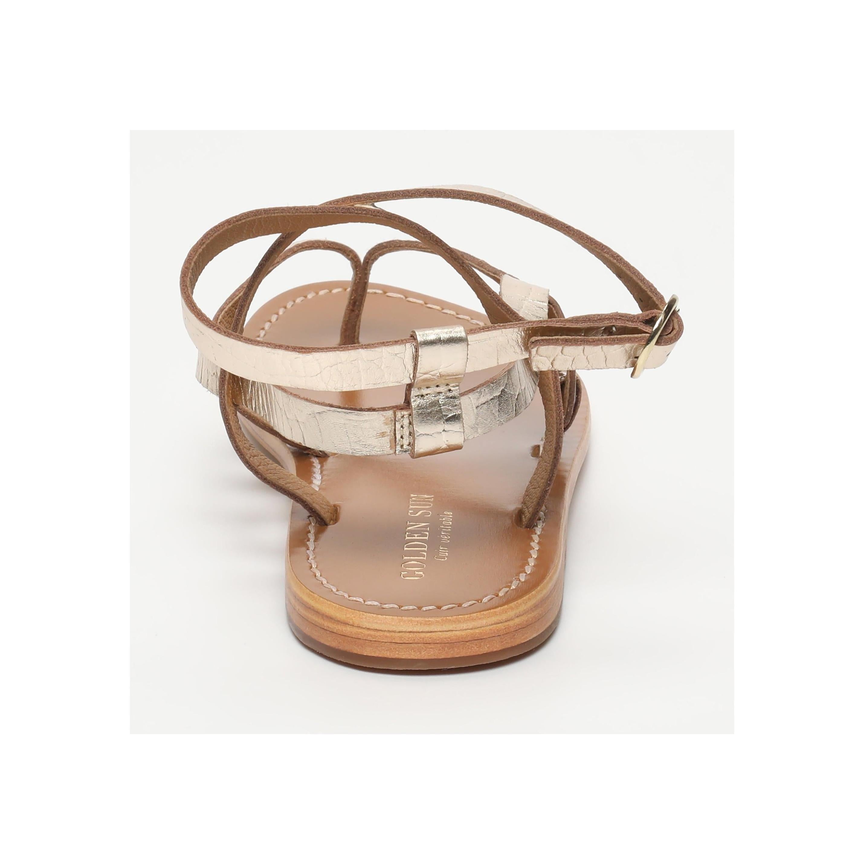 Dastan Sandals - Light Gold
