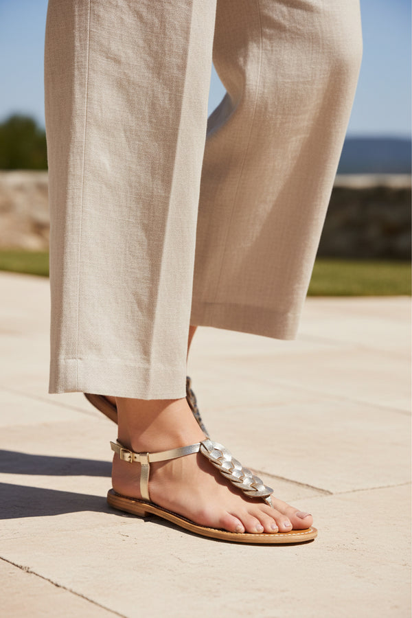 Sandalias Ossela - Dorado