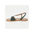 Golden Sun - Sandalias Timo - Croco Verde