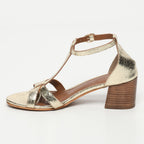 Tacones Jaya - Oro crujiente
