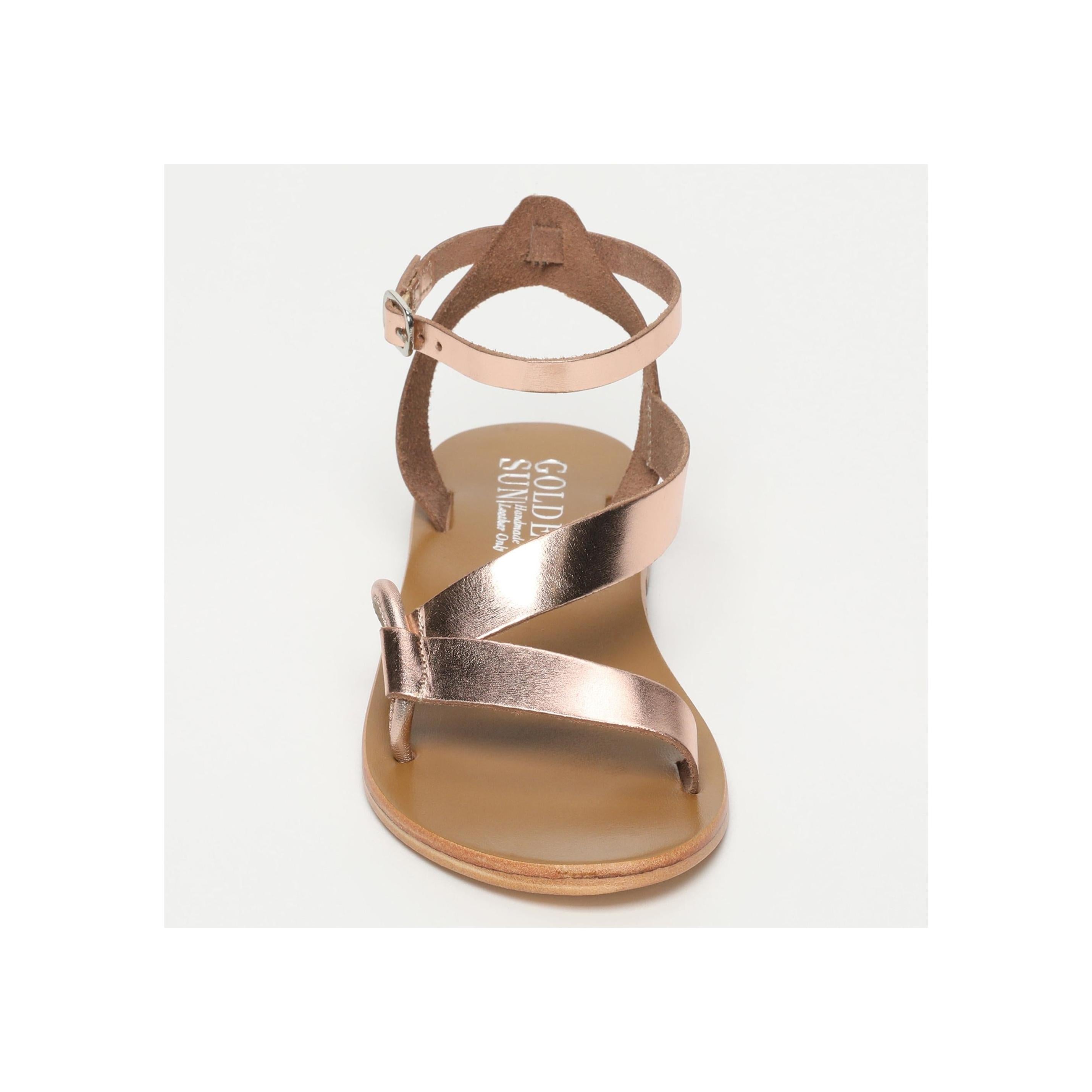 Golden Sun - Sandalias Hana - Oro rosa