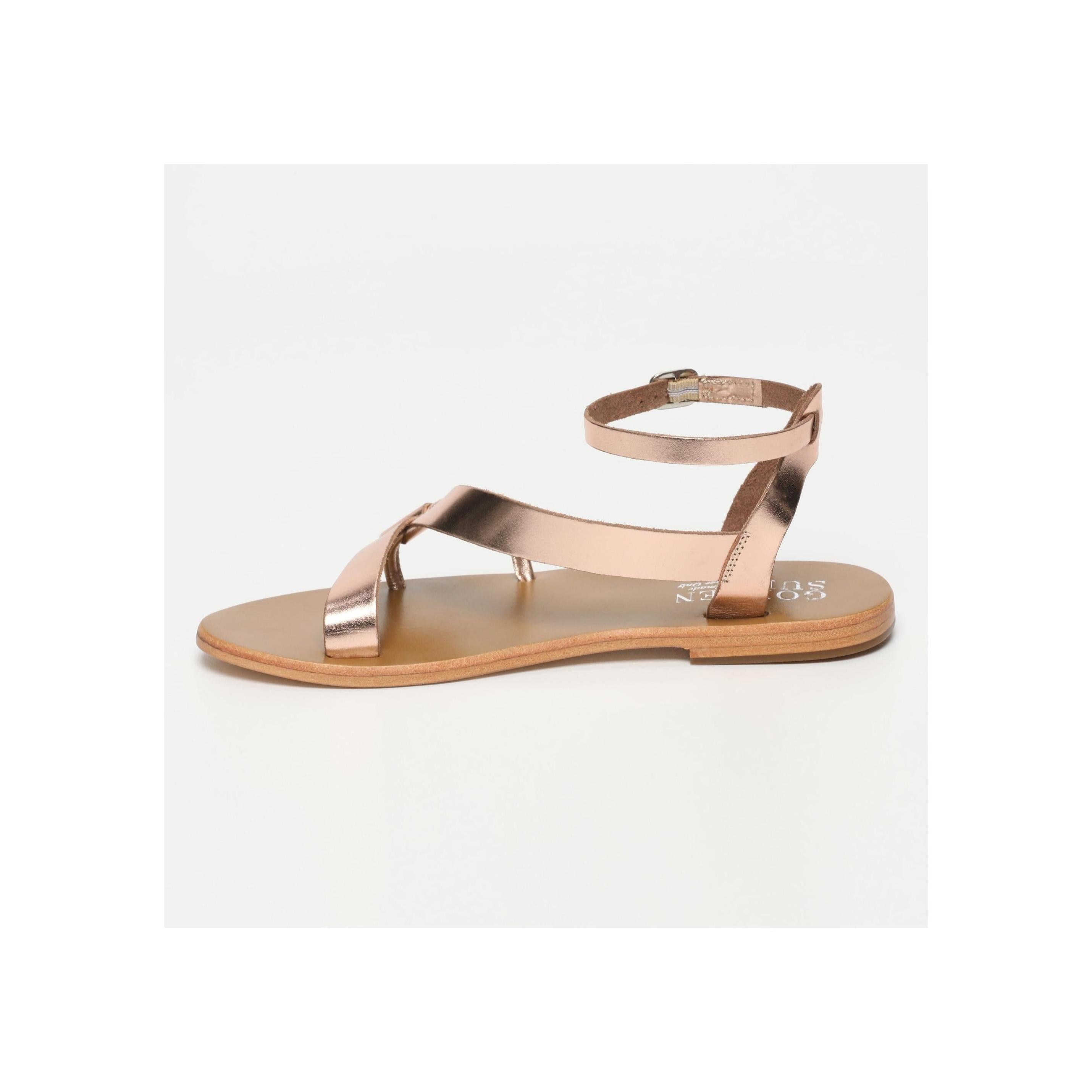 Golden Sun - Sandalias Hana - Oro rosa