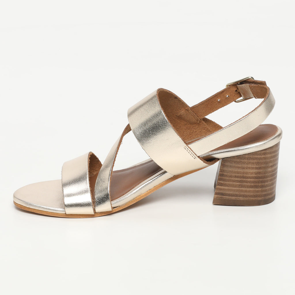 Lanikai Heeled Sandals - Gold