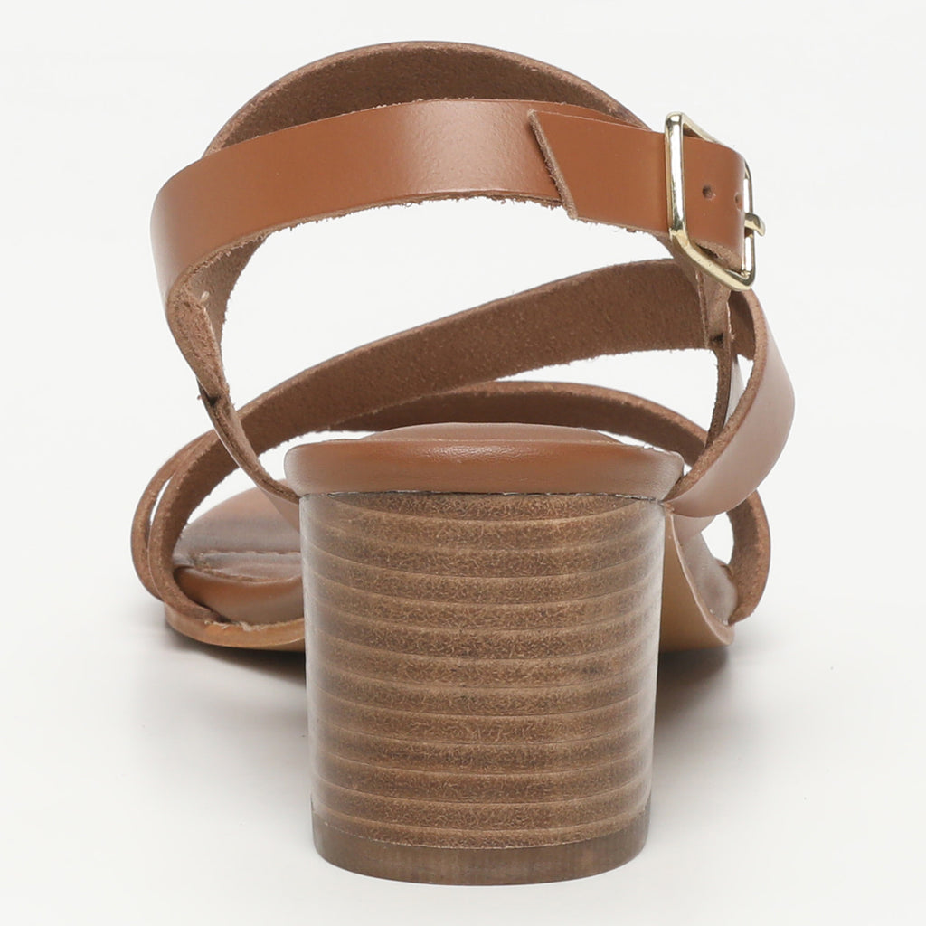 Lanikai Heeled Sandals - Brown